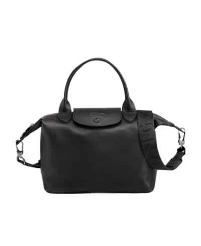 Longchamp Small Le Pliage Tote Bag In Black
