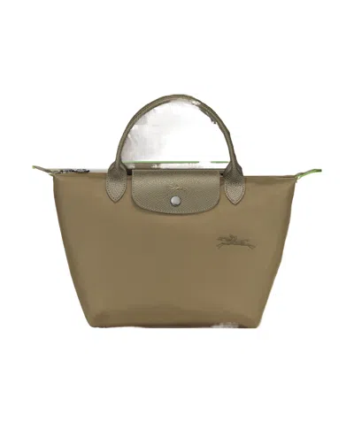Longchamp Small Le Pliage Tote Bag In Green