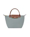 Longchamp Small Le Pliage Original Top Handle Bag In Gray