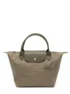 Longchamp Small Le Pliage Tote Bag In Green