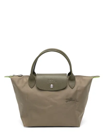 Longchamp Small Le Pliage Tote Bag In Green