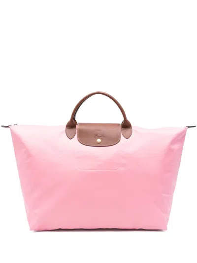 Longchamp Small Le Pliage Tote Bag In Pink