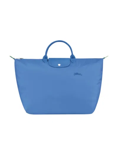 Longchamp Small Le Pliage Travel Bag In Blue