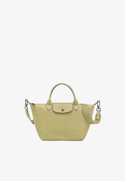 Longchamp Small Le Pliage Xtra Top Handle Bag In Green