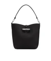 Longchamp Extra Small Le Roseau Leather Bucket Bag