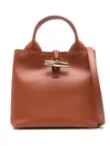 Longchamp S Le Roseau Hobo Bag In Bark Colour In Braun