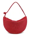 Longchamp Kleine Le Roseau Handtasche In Red