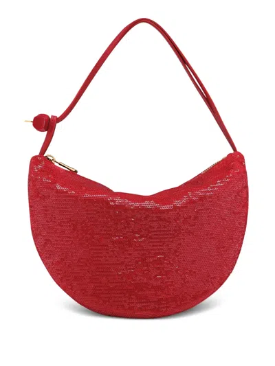 Longchamp Kleine Le Roseau Handtasche In Red