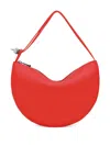 Longchamp Small Le Roseau Tote Bag In Red
