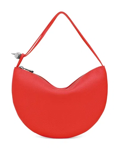 Longchamp Small Le Roseau Tote Bag In Red