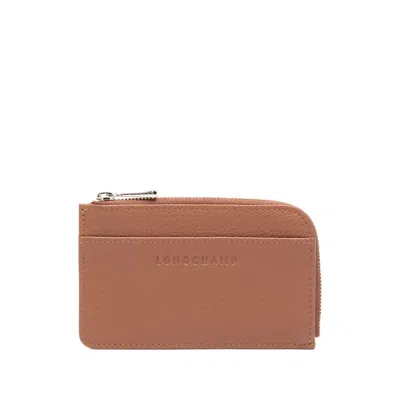 Longchamp Small Leather Goods In Brown