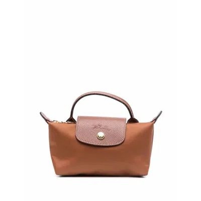 Longchamp Small Leather Goods In Brown