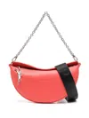 Longchamp Small Smile Leather Crossbody Bag In Red