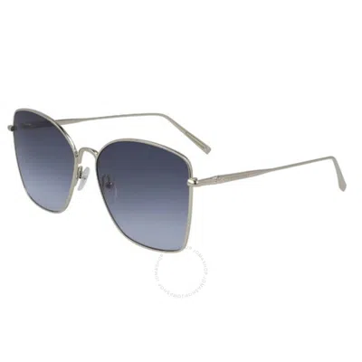 Longchamp Smoke Butterfly Ladies Sunglasses Lo117s 722 60 In Blue