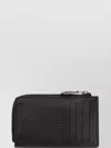 Longchamp Soft Leather Card Holder With External Pocket