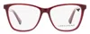 Longchamp Square Lo2700 Eyeglasses Woman Eyeglass Frame Multicolored Size 52 Acetate In Red