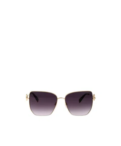 Longchamp Square Frame Sunglasses In Black