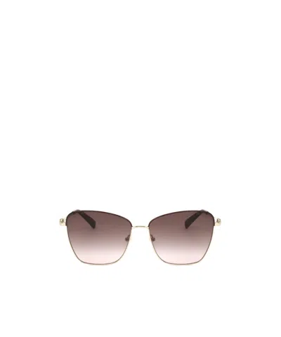 Longchamp Square Frame Sunglasses In Brown