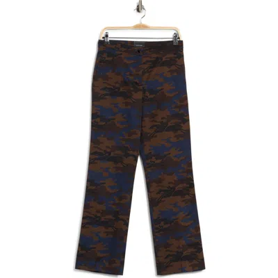 Longchamp Straight Leg Trousers In Brown