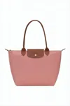 Longchamp Medium Le Pliage Original Tote Bag In Pink