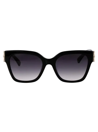 Longchamp Lo732s Acetate Frame Sunglasses In Black