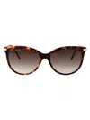 Longchamp Lo727s Sunglasses In Brown