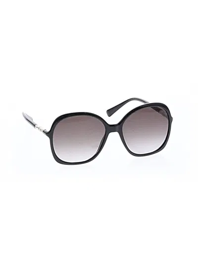Pre-owned Longchamp Sunglasses In Black