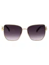 Longchamp Gold Metal Sunglasses