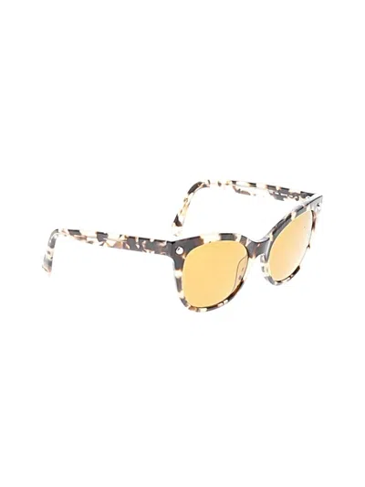 Pre-owned Longchamp Sunglasses In Yellow