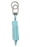 Longchamp Tassel Key Ring In Red