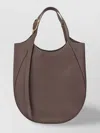 Longchamp Taupe Round Shape Tote Bag Xl