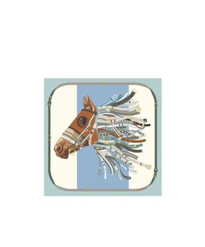 LONGCHAMP TÊTE DE CHEVAL SCARF