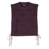 Longchamp Top In Aubergine