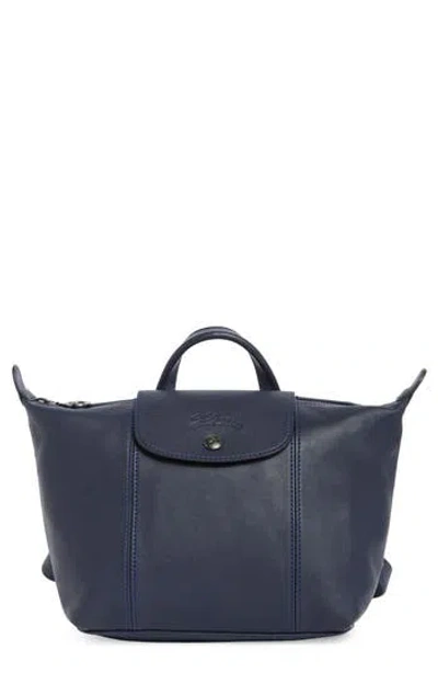 Longchamp Top Handle Backpack In Blue