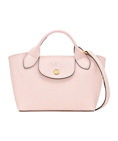 Longchamp Top Handle Shoulder Bag In Blue