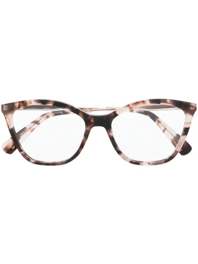 Longchamp Butterfly-sonnenbrille In Schildpattoptik In Brown