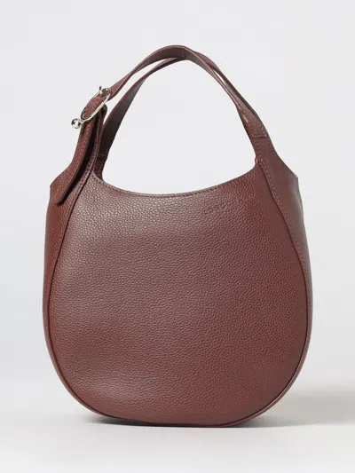 Longchamp Tote Bag Woman In Brown