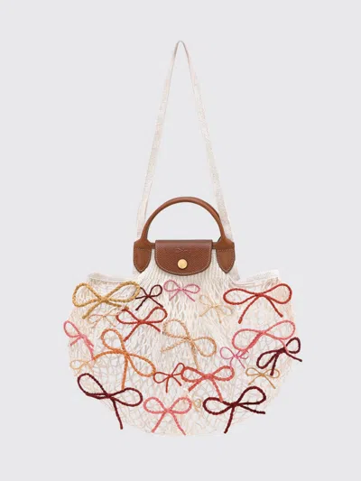 Longchamp Tote Bag Woman In Multi