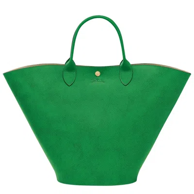 Longchamp `epure` Extra Large Tote Bag In Green