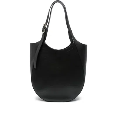 Longchamp Tote Bags In Black