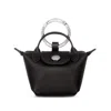 Longchamp Tote Bags In Black