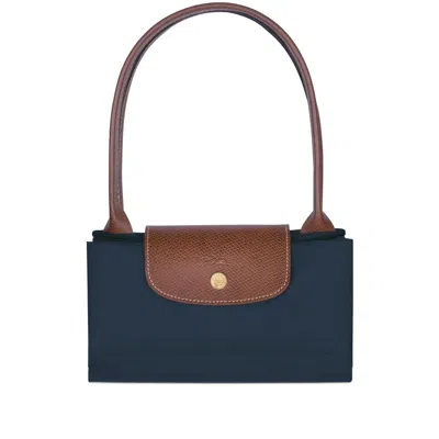 Longchamp Tote Bags In Blue
