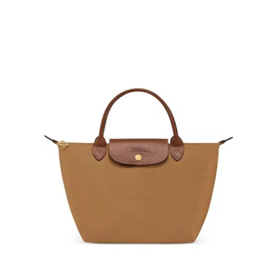 Longchamp Tote Bags In Brown