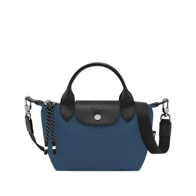 Longchamp Tote Bags In Blue