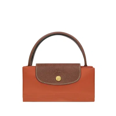 Longchamp Tote Bags In Orange