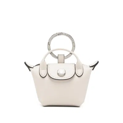 Longchamp Tote Bags In White