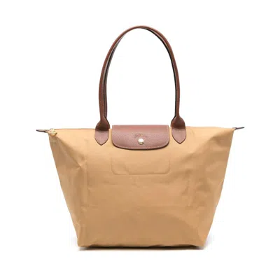 Longchamp Tote Bags In Yellow