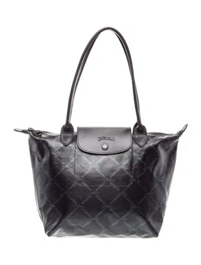 Pre-owned Longchamp Tote In Black