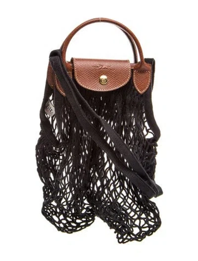 Pre-owned Longchamp Tote In Black