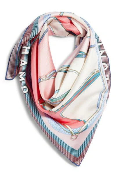 Longchamp Toute Allure Silk Square Scarf
